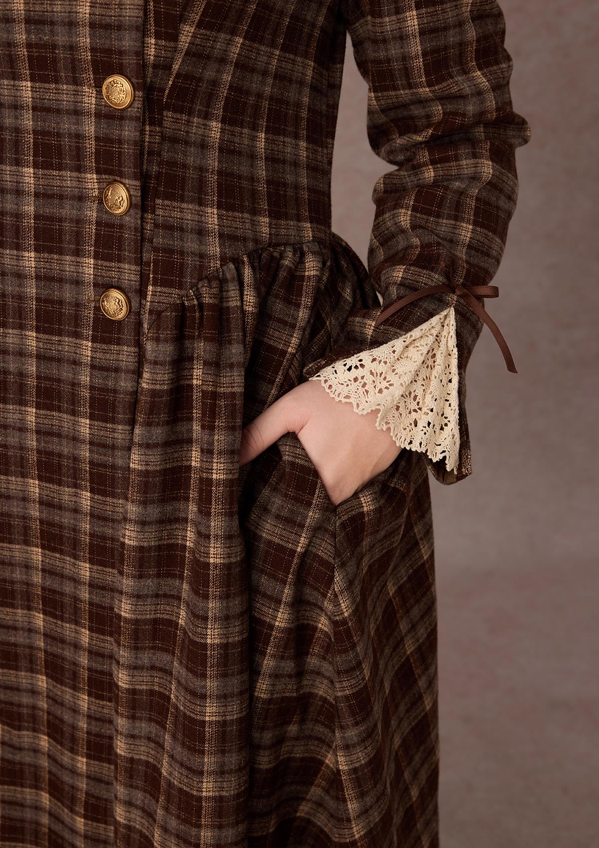 Curve&amp;Plus Oxford Afternoon Coat