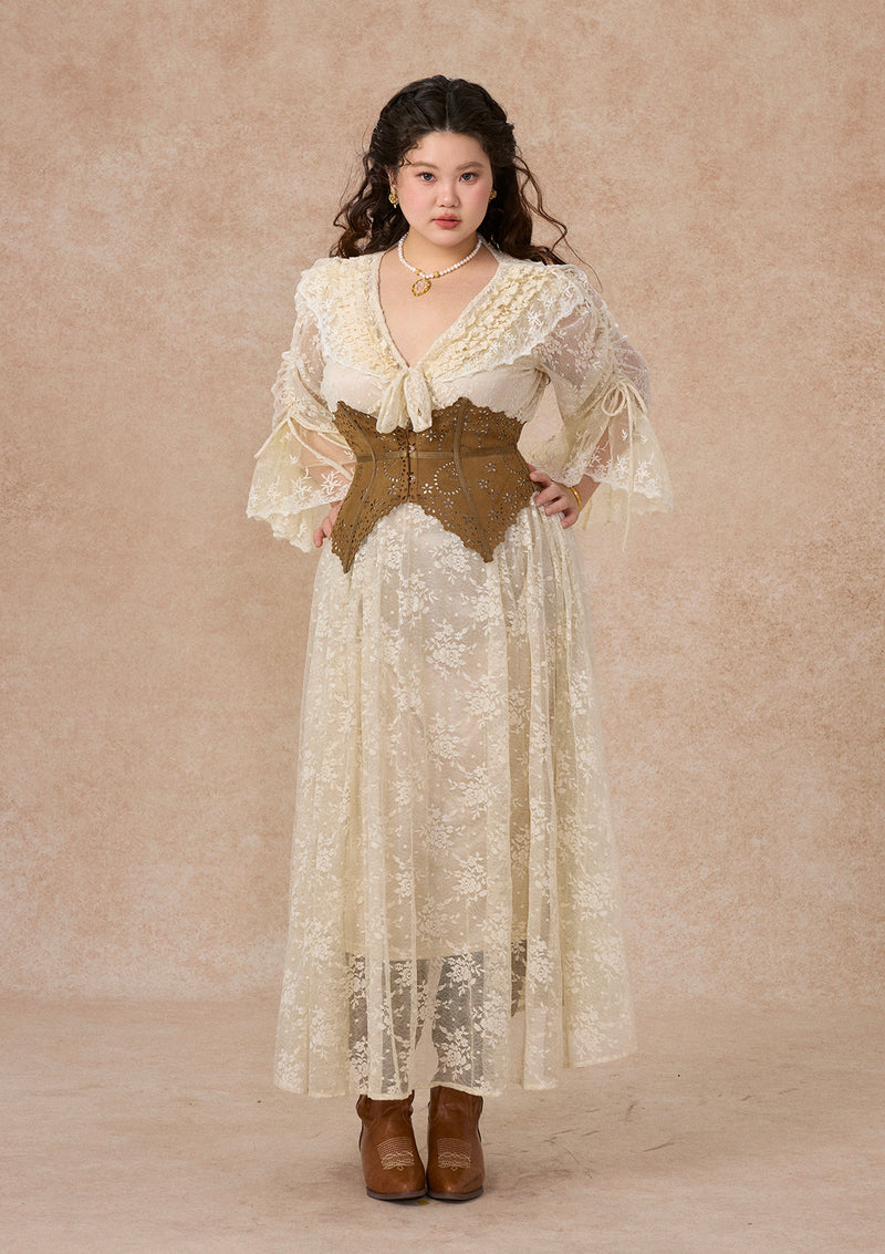 Curve&Plus Suede Corset (underbust)