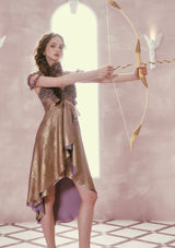 Purple Gold Aria Dress