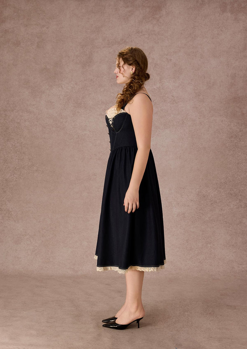 Berry Garden Tiered Dress black Sサイズ Berry Garden Tiered Dress
