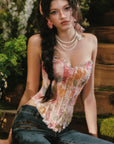 Blazing Sunset Cloud Corset
