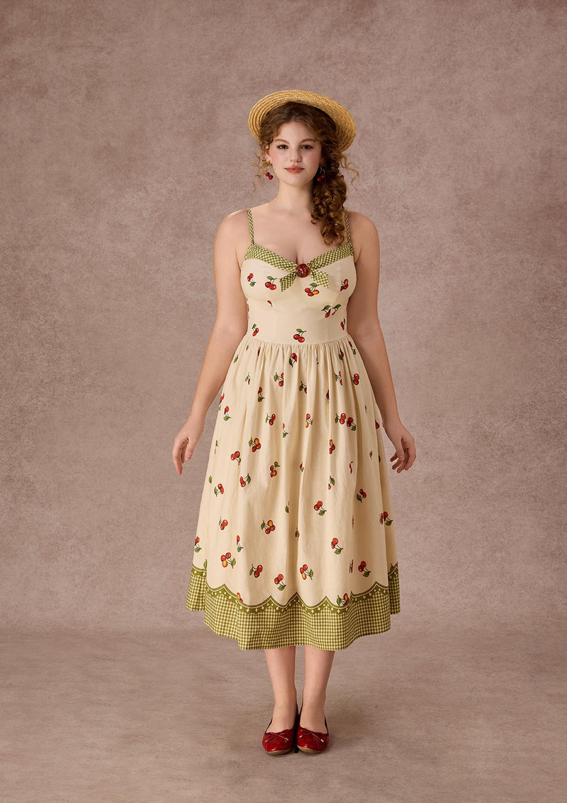 Wild Cherry Dress (Long) | LaceMade