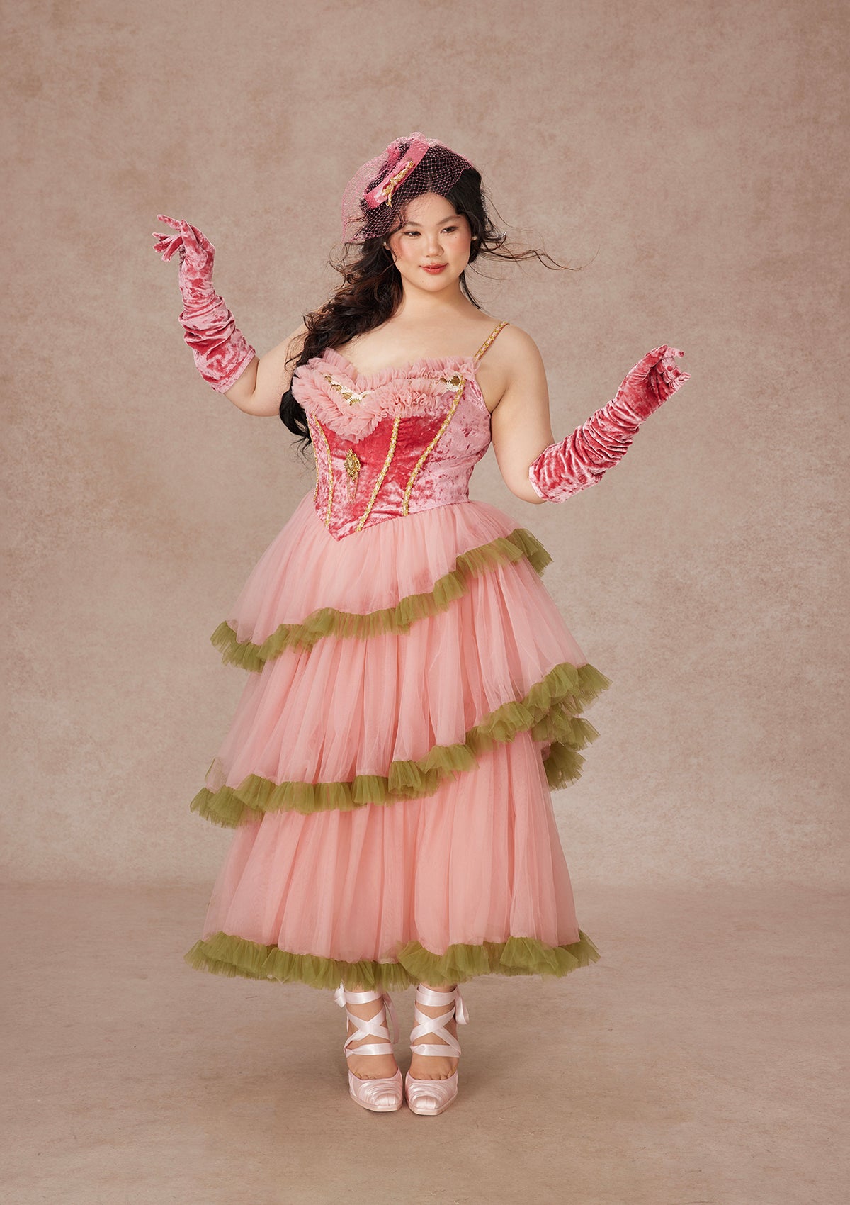 lacemade green grapes dress Curve&Plus Grape Grinda Corset (Long) In-stock / 0XL explore the Grape Grinda Pay With:$34.00 (Silkroll Fee: $0.68) sc_412104 Women's Flowy Dresses |