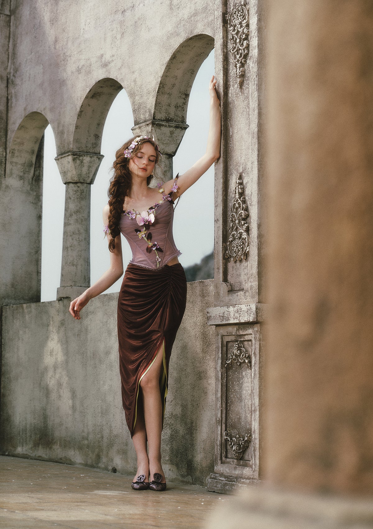 Moonlit Vine Skirt