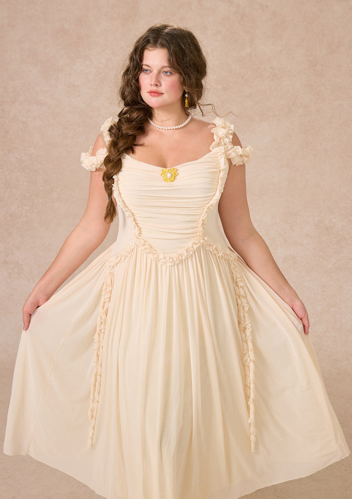 Curve&amp;Plus Sariel Angel Dress