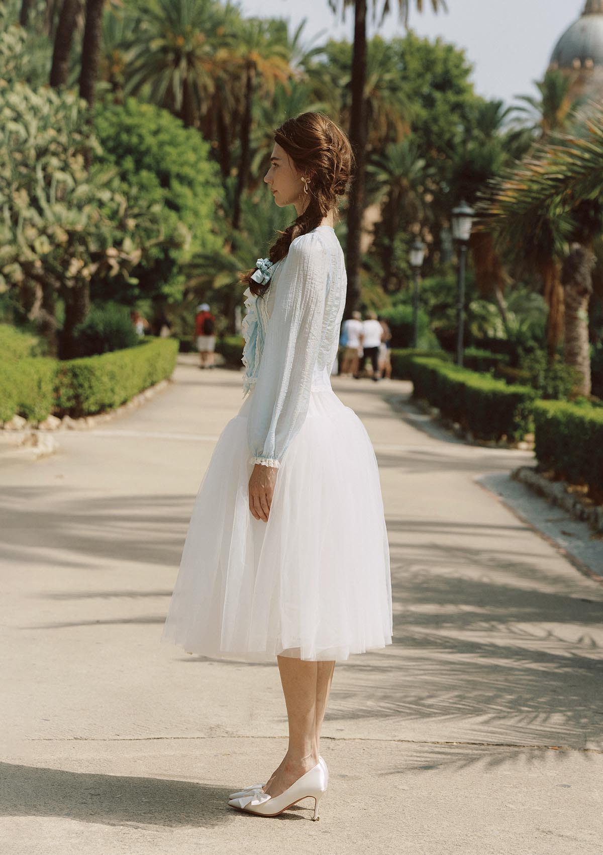 LM Styling Diary Skirt (white)
