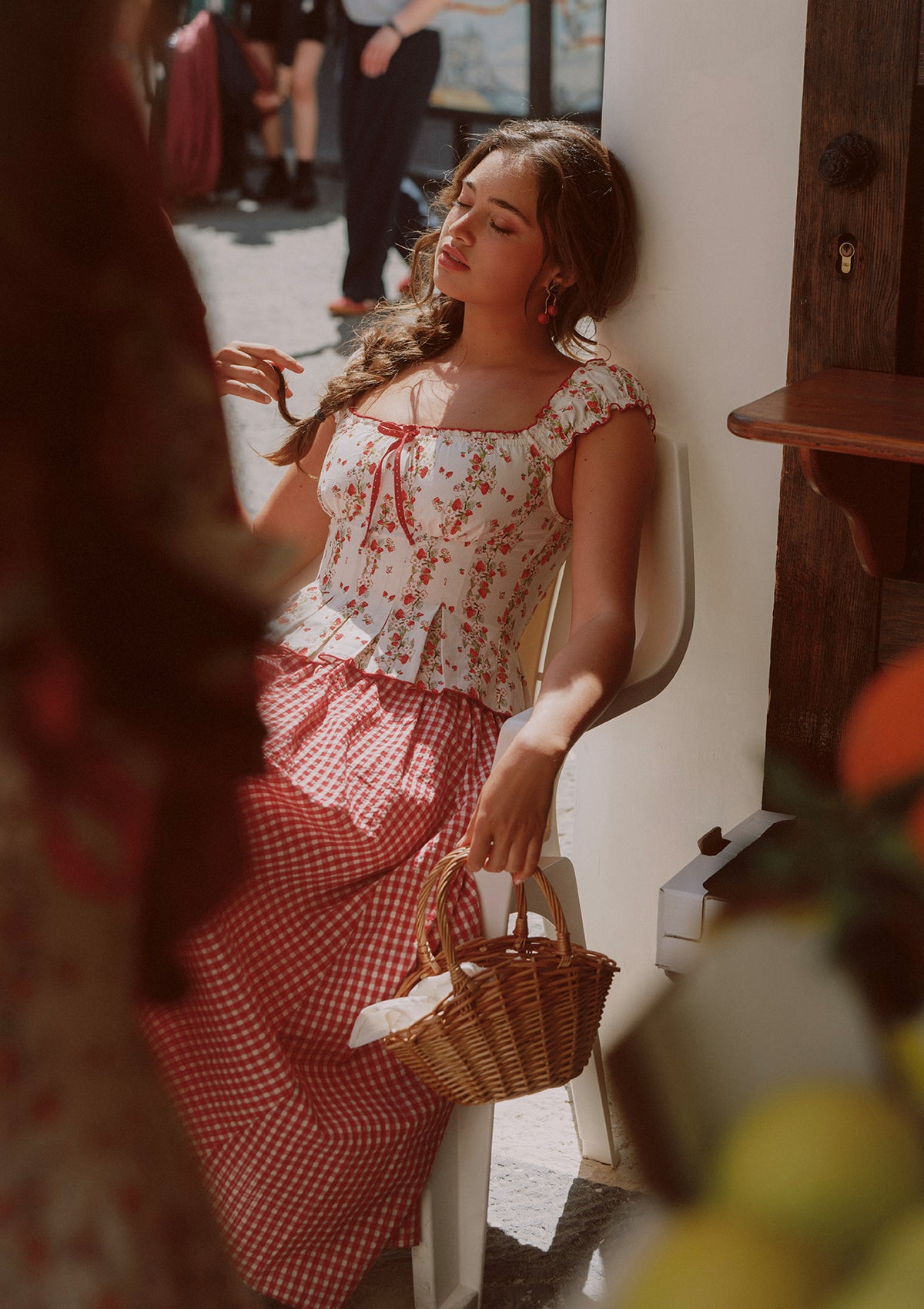 Wildberry Picnic Blouse