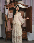 Pink Mist Drachen-Cardigan