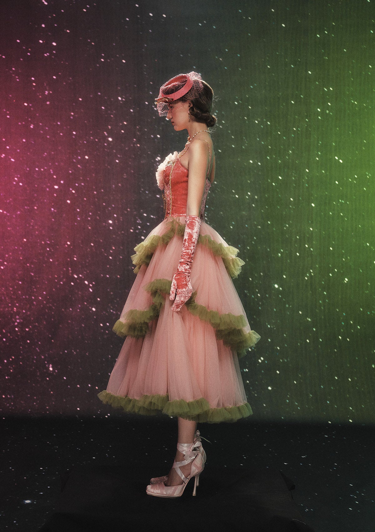 Pink Tulle Prom Dress | Glinda Tulle Corset