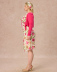 Curve&Plus Corn Poppy Cardigan