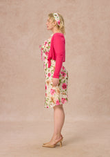 Curve&Plus Corn Poppy Cardigan