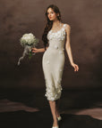 Cream Chanson Dress