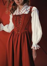 The Red Swordsman Dress