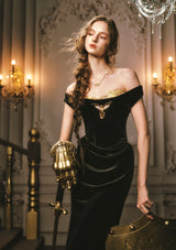 Golden Eagle Goddess Dress