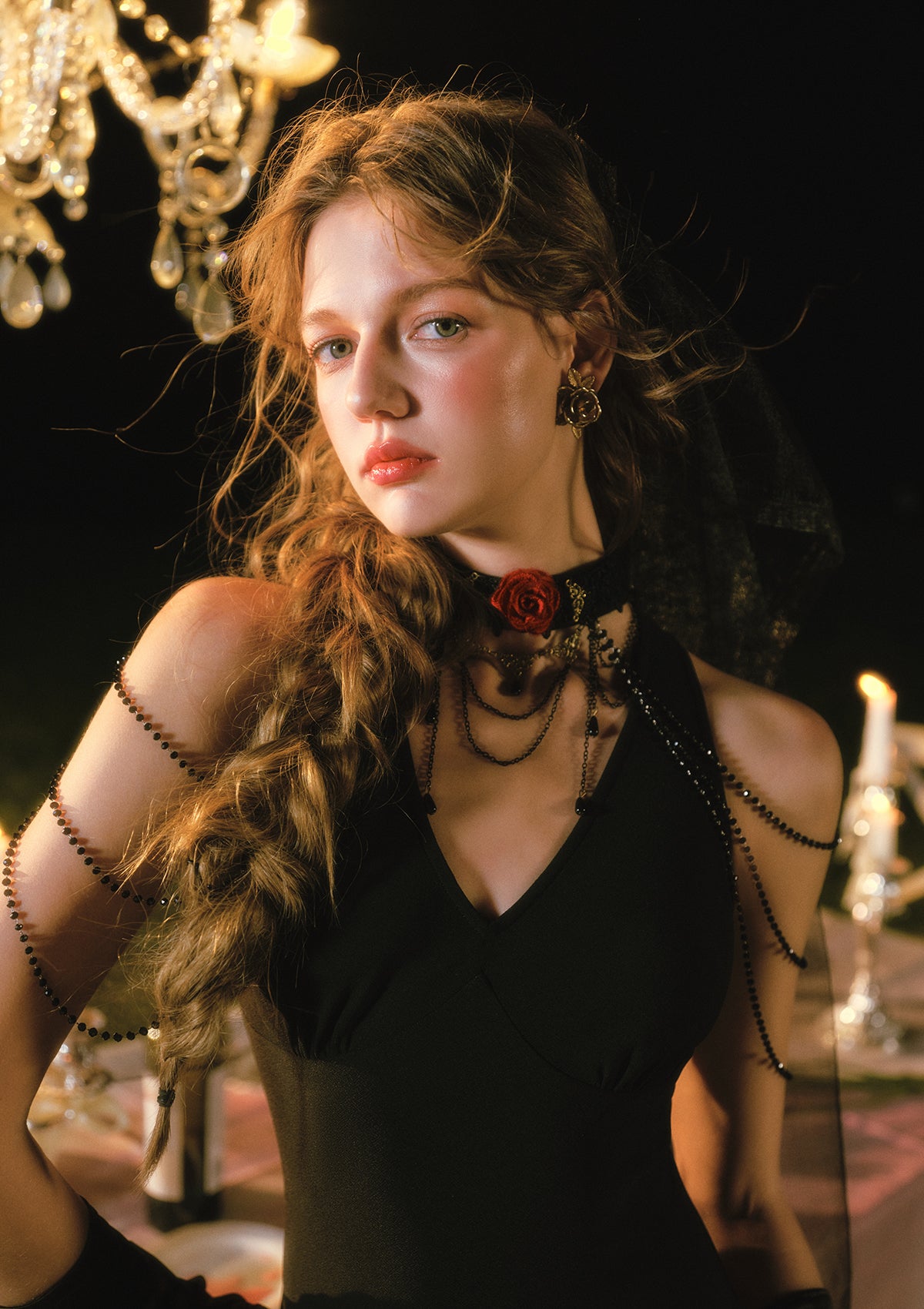 Crimson Temptation Dress