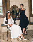 Courtyard Rendezvous Knit Dress (Black)