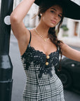 Lundenwic Plaid Tale A-Line Dress