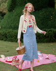 Christmas Berry Carol knit dress
