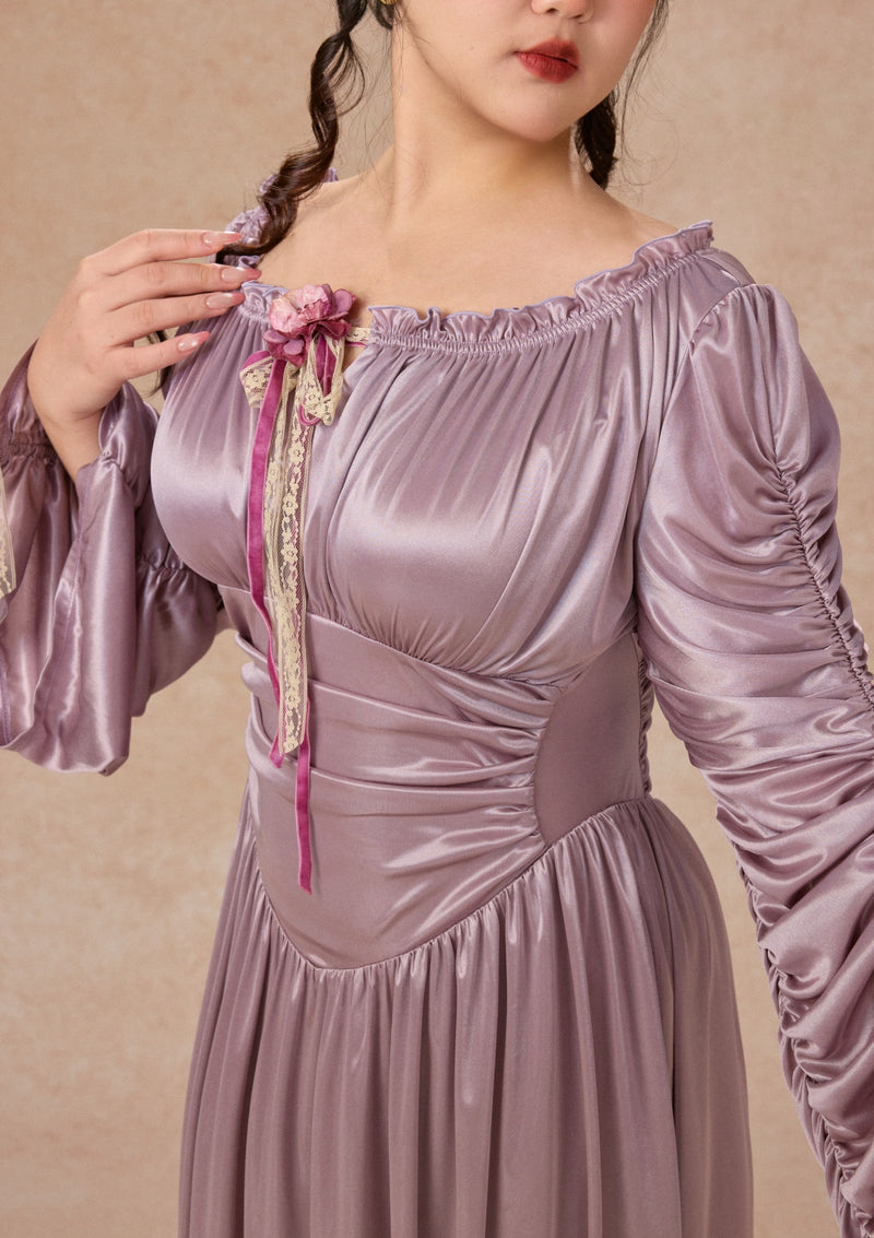 Curve&Plus Lavender Hue Parthenon Dress