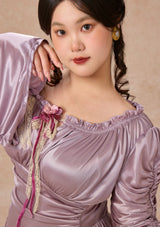 Curve&Plus Lavender Hue Parthenon Dress