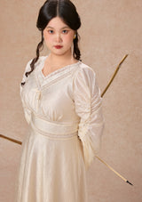 Curve&Plus Flowing Light Hymn Dress