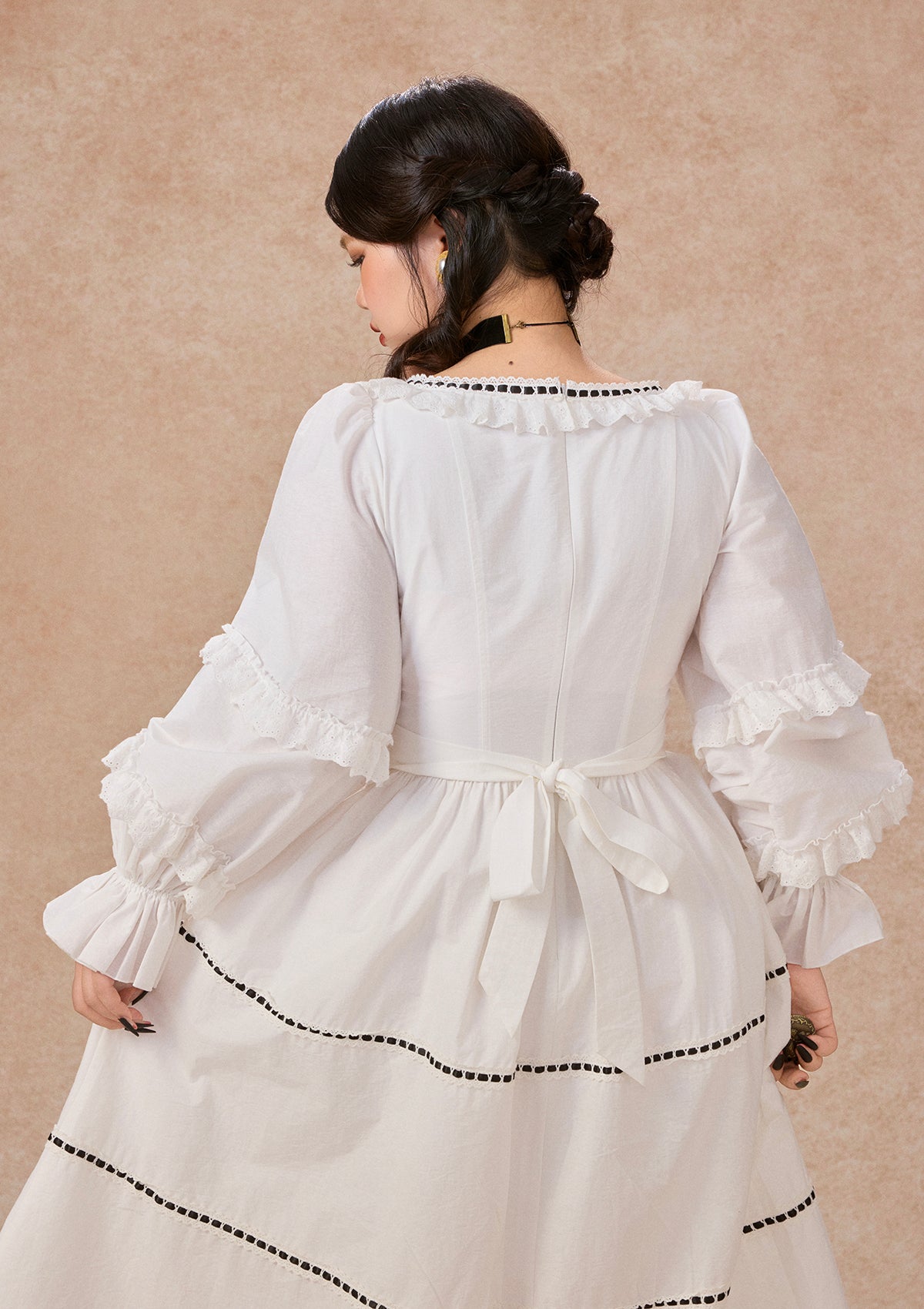 Curve&amp;Plus Ghost Carol Dress