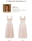 Gold Lace Dress "The Glass Candy" - Ethereal Fairycore Aesthetic