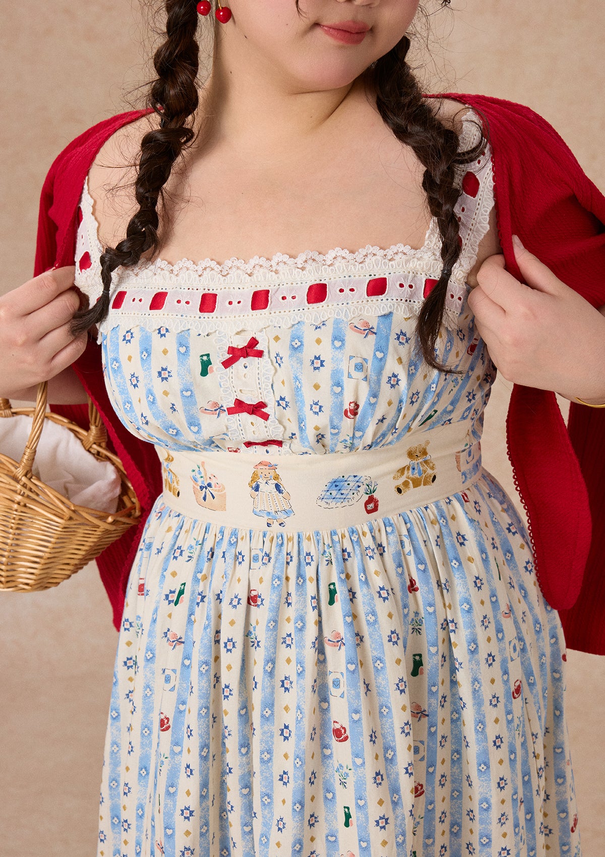 Curve&amp;Plus Little Bear Kitchen Dress
