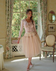 Lundenwic Love Letter Pink Wool Sweater