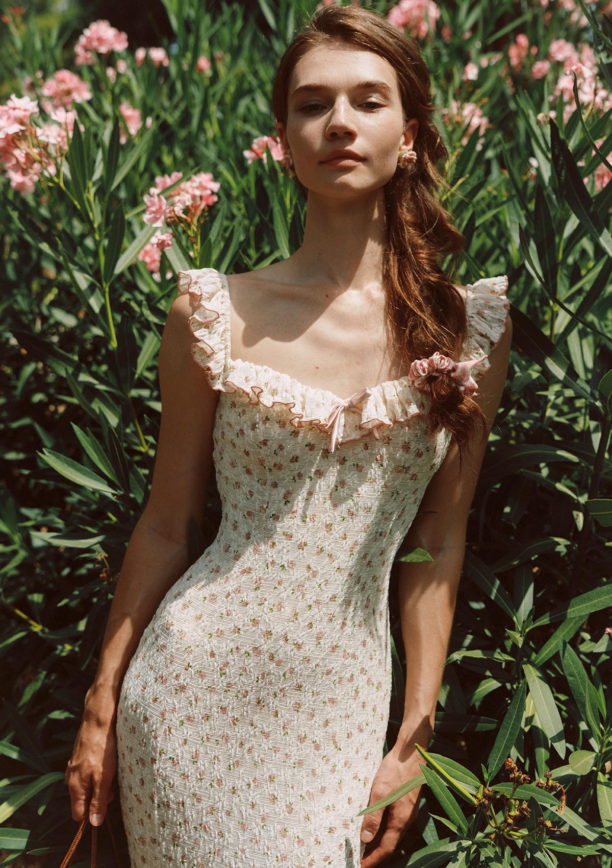 Petite Vase Knit Dress – Blush