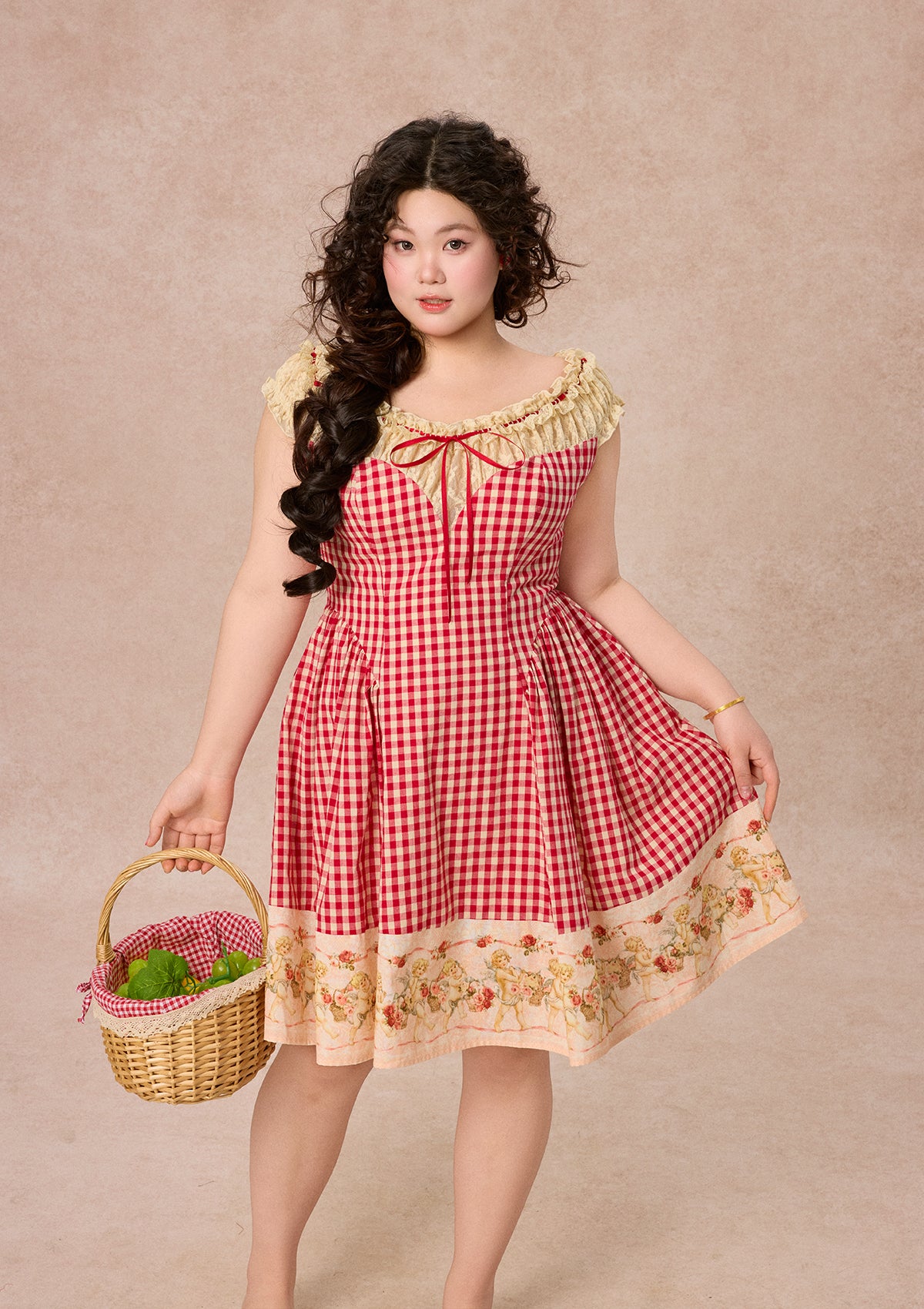 Curve&amp;Plus Meadow Maiden Dress