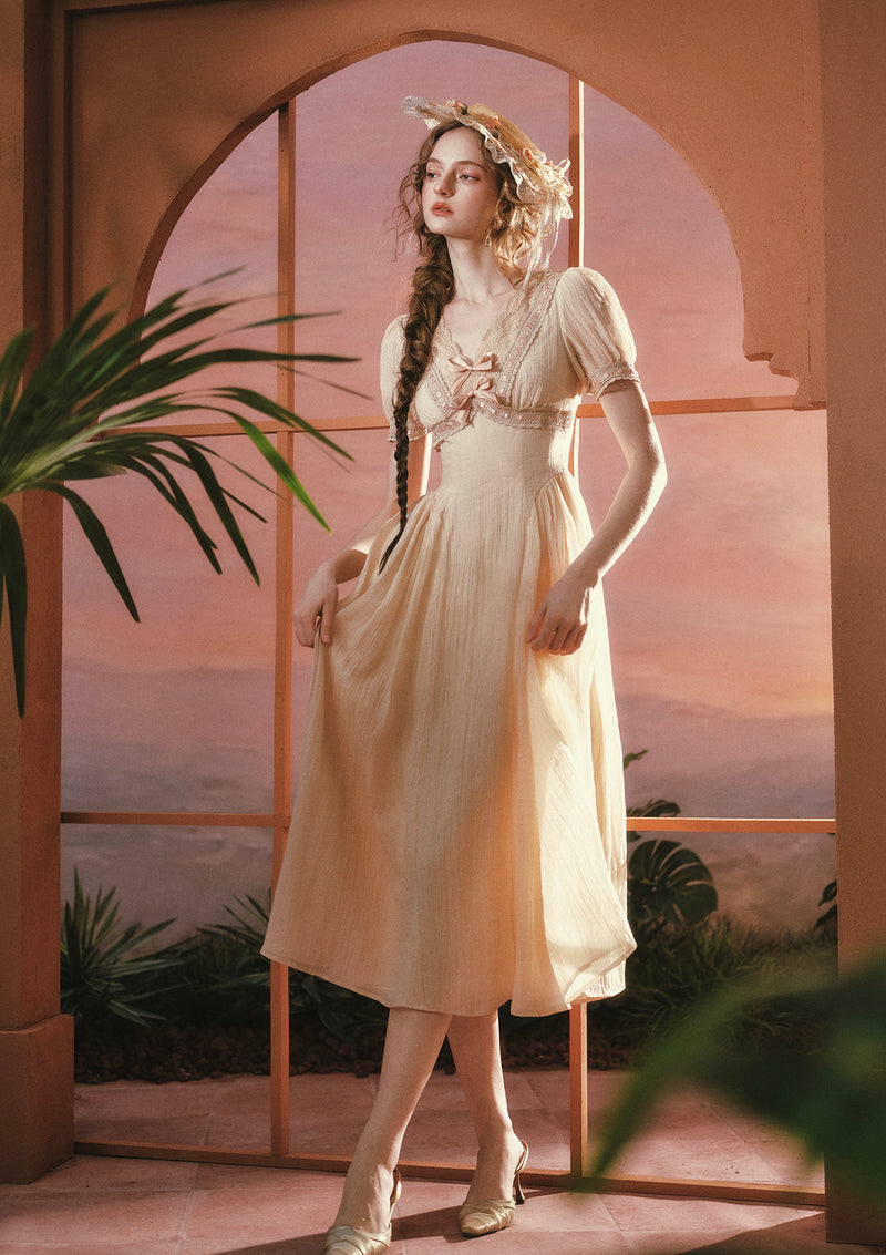 Sunset Rose Dress Pre-order / XS
