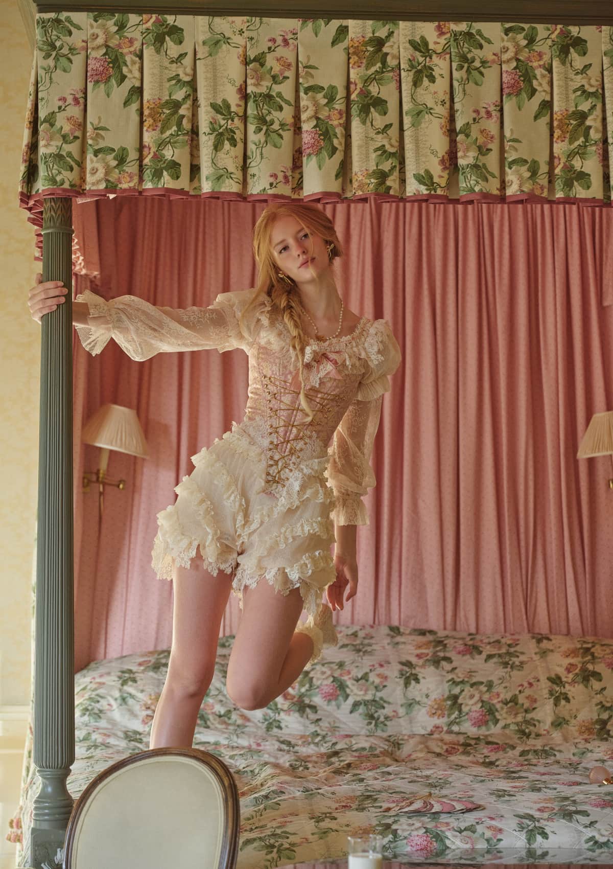 Ode to Rose Ballet Shorts