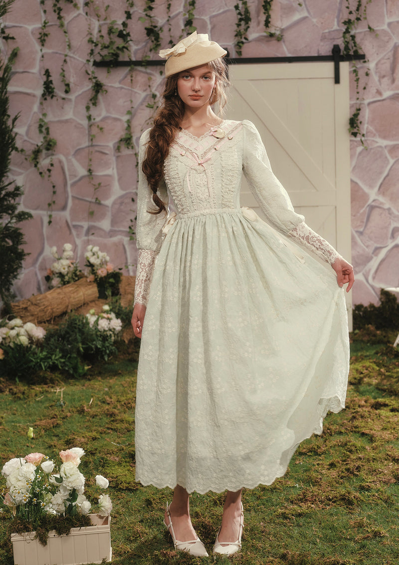 Outing Straw Hat Dress