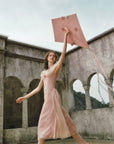 Wind Perched Rose Quartz Dress