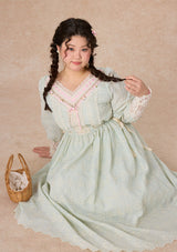 Curve&Plus Outing Straw Hat Dress