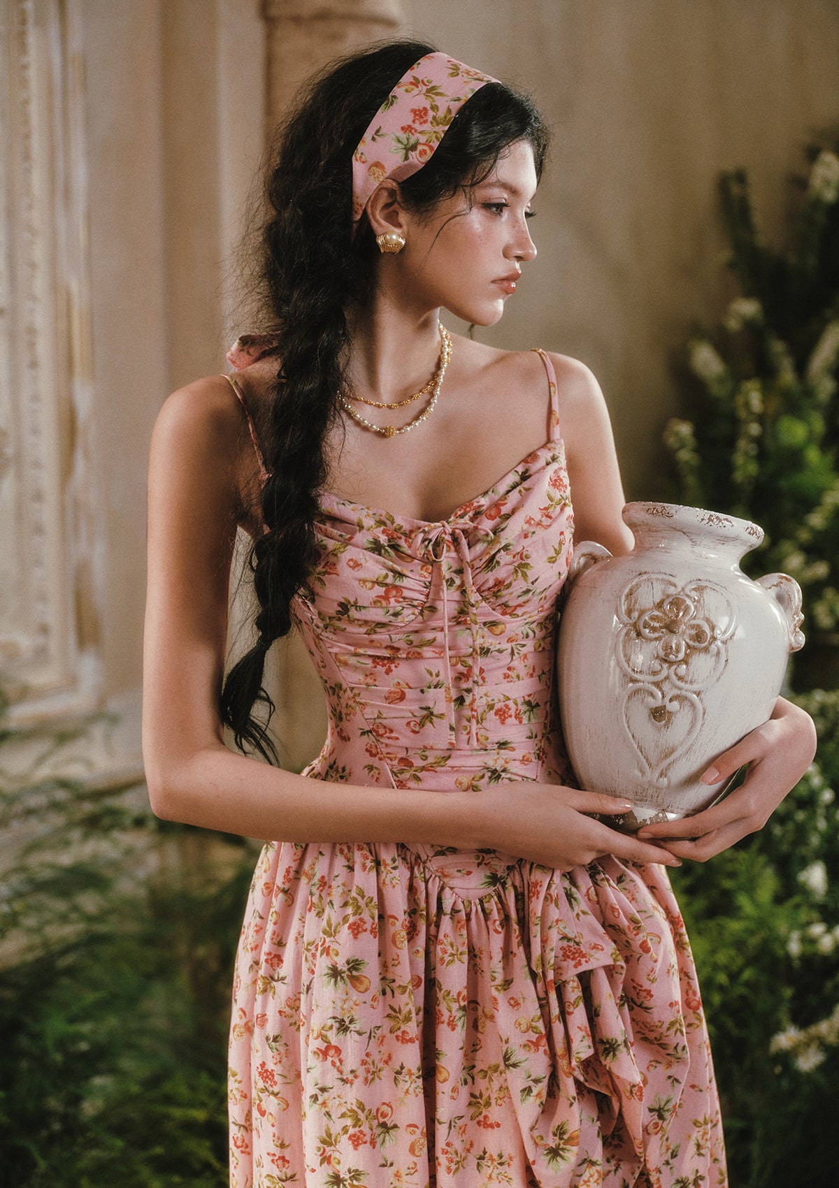 Floral Garden Sweet Tea Corset Dress