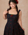 Curve&Plus Cherry Cowgirl Dress