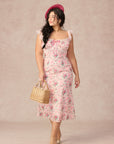 Curve&Plus Rose Music Box Dress