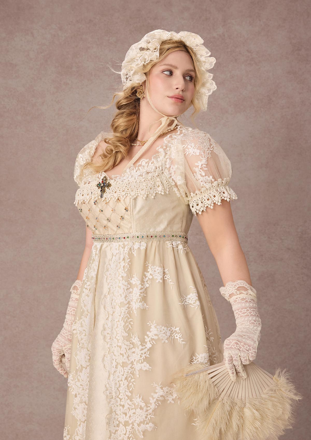Curve&Plus Starlit Lament Empire Dress