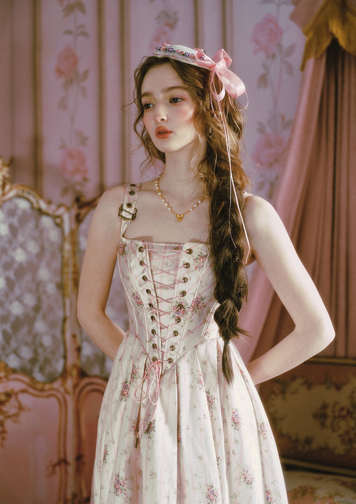 Afternoon Sweet Tea Dress (Pink)