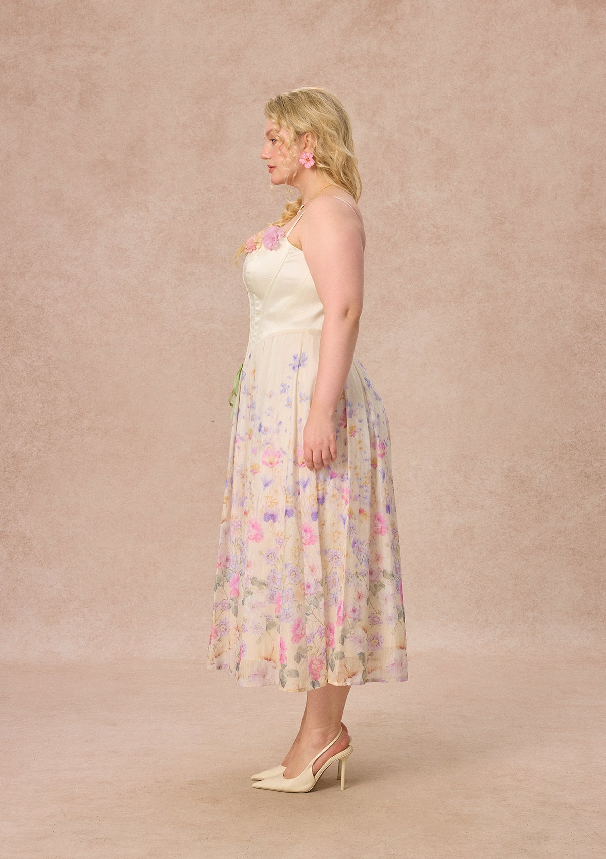 Curve&amp;Plus Bloom Overture Corset Dress （Long）