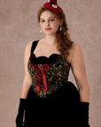Curve&Plus Smoked Berries Corset Dress