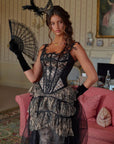 Black Secret Fan Corset