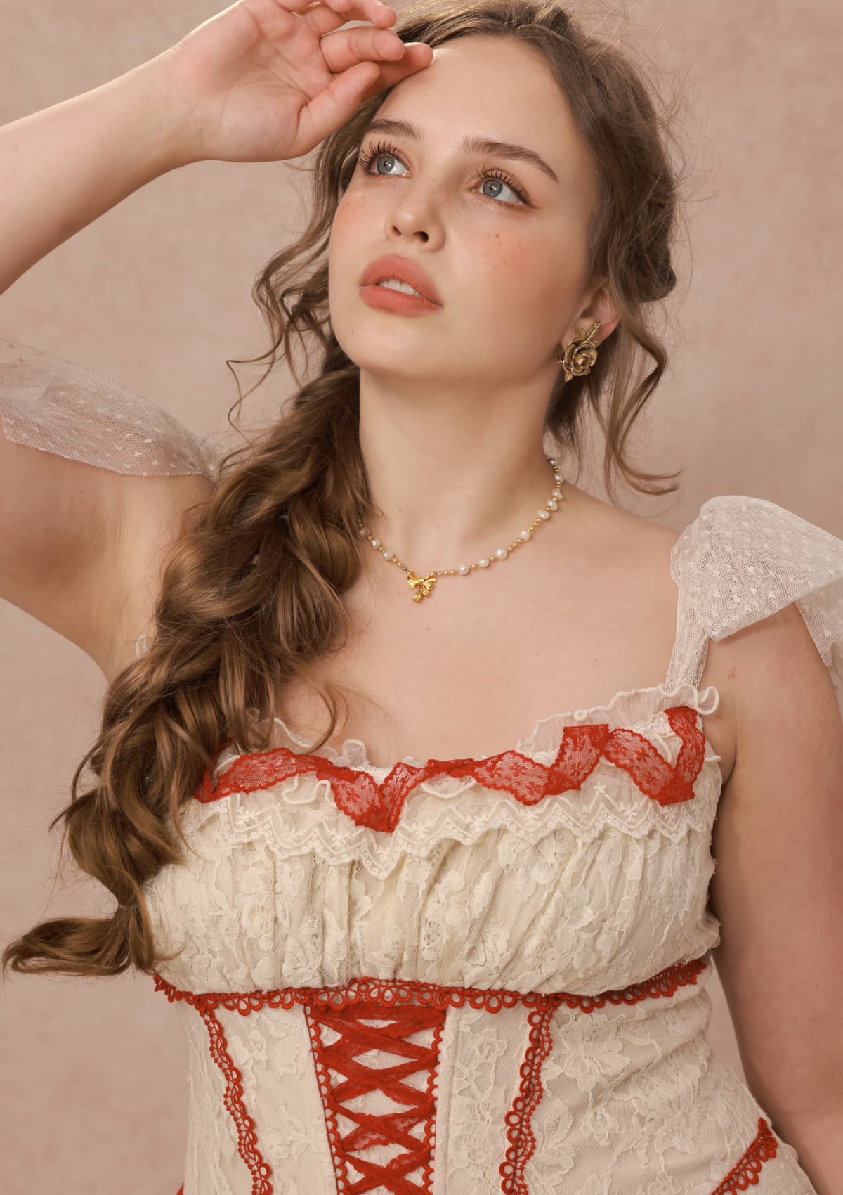 Curve&amp;Plus Poem of Bygone Days Maxi Dress