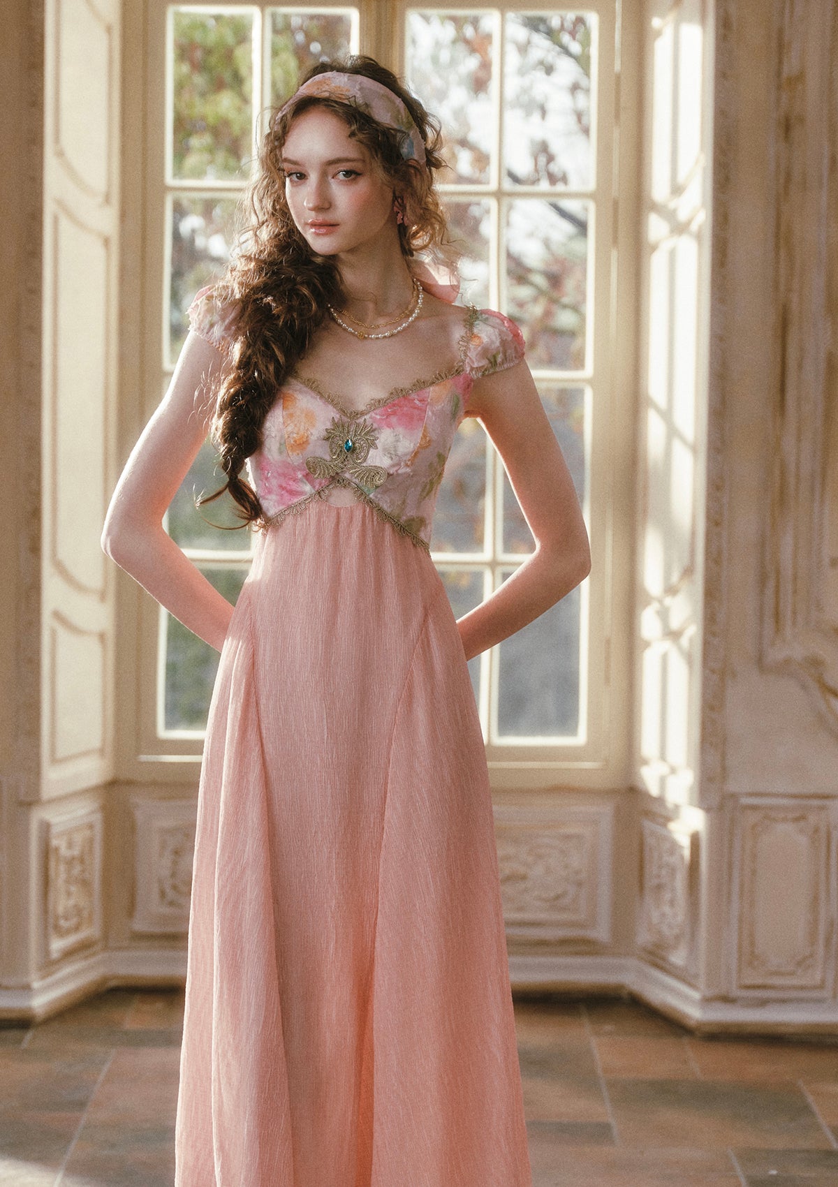 Blazing Sunset Cloud Dress