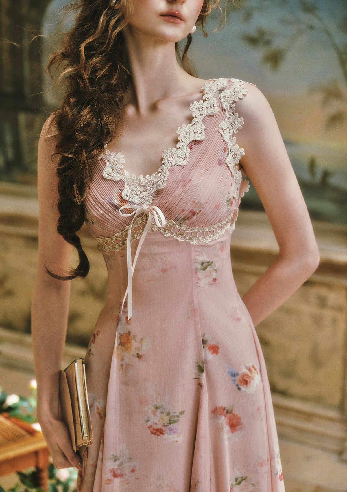 Old Rose Letter Dress