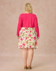 Curve&Plus Corn Poppy Cardigan
