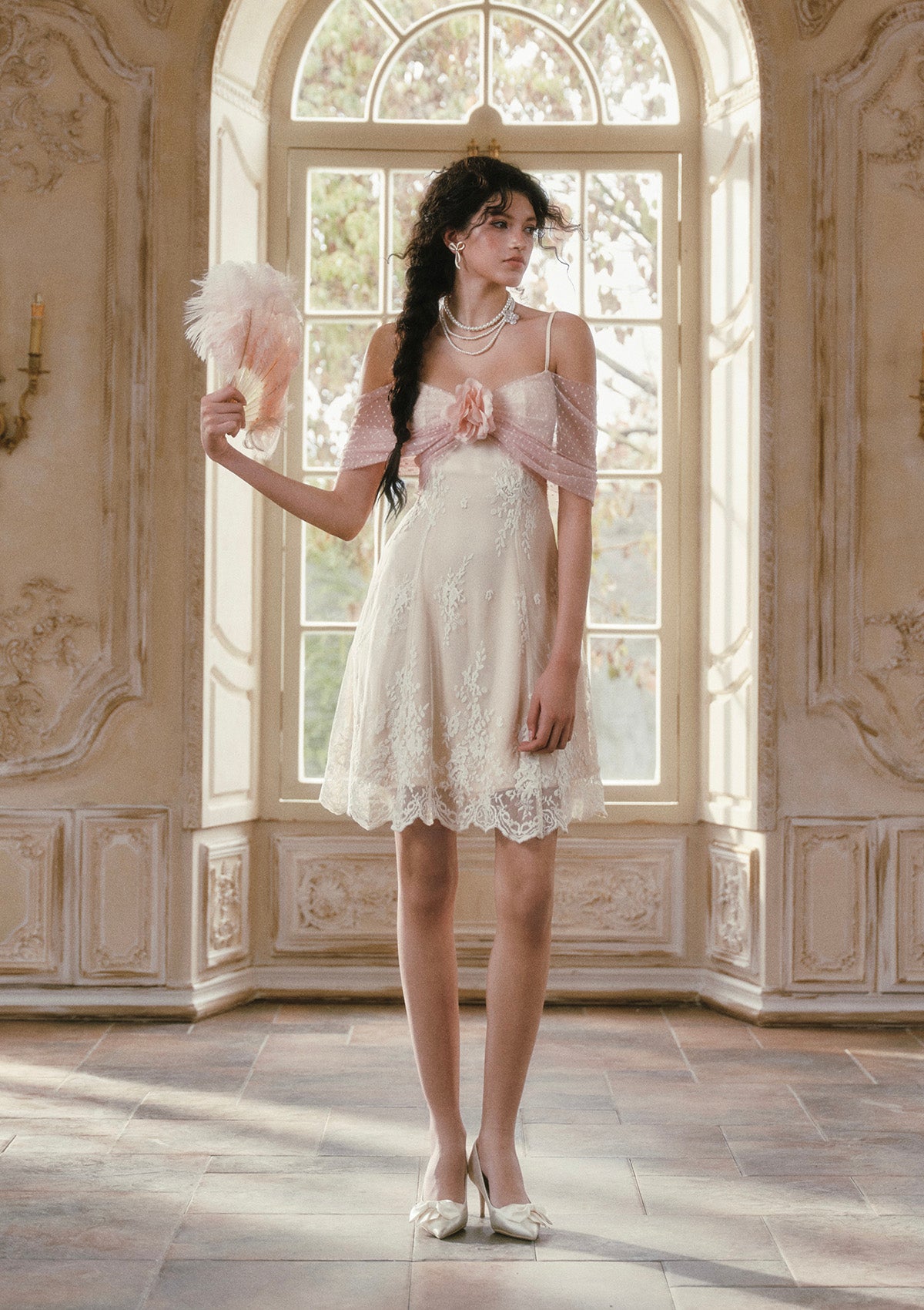 Lace Floral Feast Dress