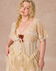 Curve&Plus Wild Thorn Rose Corset Dress